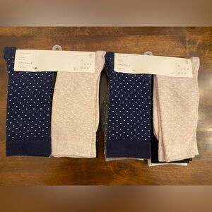 Women’s a New Day Crew socks. 2 pack of 6 NWT